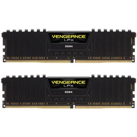 تصویر رم کامپیوتر کورسیر 3600MHz ونجنس LPX دو کاناله ظرفیت 32 گیگابایت Corsair Vengeance LPX 32GB DDR4 3600MHz CL18 Dual Channel Desktop Ram