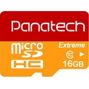 تصویر کارت حافظه microSDHC پاناتک مدل 533x A1 کلاس 10 استاندارد UHS-I سرعت 30MBps ظرفیت 32 گیگابایت کارت حافظه microSDHC