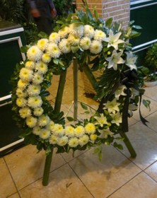 تصویر پایه گل نی خیزران کد 588 