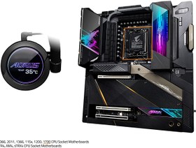 تصویر فن خنک کننده مایع پردازنده گیگابایت AORUS WATERFORCE X 280 