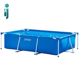 تصویر ‫استخر کودک اینتکس مدل‬ ‫intex Rectangular frame set‬ 