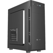 تصویر کیس کامپیوتر لاجی کی C111B Mid Tower مشکی Logikey C111B Mid Tower Black Computer Case