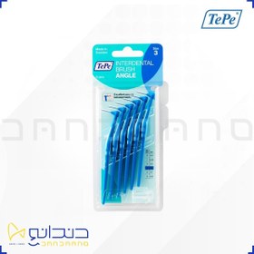 تصویر Angle 0.6_ blue- tepe - مسواک بین دندانی تپه انگل سایز 3 