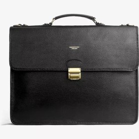 تصویر کیف اداری دست دوز کراون 