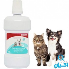 تصویر دهانشویه سگ و گربه بایولاین Bioline Dental Water For Pets