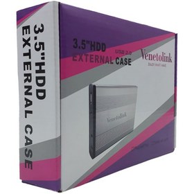 تصویر باکس هارد اکسترنال ونتولینک 3.5 اینچ EXTERNAL HARD BOX VENETOLINK 3.5HDD