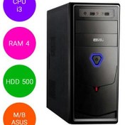 تصویر سیستم آماده کامپیوتر اداری خانگی معمولی شماره 4 ا Core i3-RAM 4GB-HDD 500GB-VGA 2GB Core i3-RAM 4GB-HDD 500GB-VGA 2GB