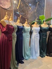 تصویر لباس مجلسی ساتن زارا 