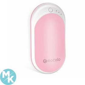 تصویر گرمکن دستی به همراه پاوربانک 5200 میلی آمپر جیبی 