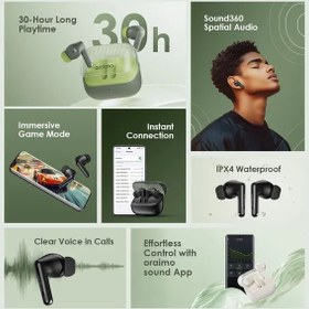 تصویر هدفون بی سیم اورایمو مدل Spacebuds Neo Oraimo Spacebuds Neo Wireless Headphone
