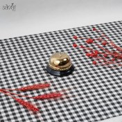 تصویر زنگ بار استیل طلایی (یک عددی) 