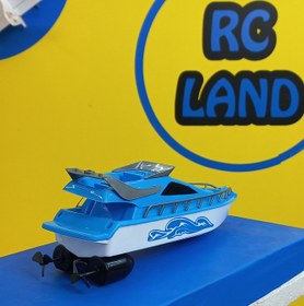 تصویر قایق کنترلی دو موتوره سرعتی اقتصادی (کشتی تفریحی) 