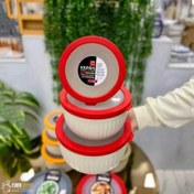 تصویر ظروف سه تیکه فریزری کاپریس 