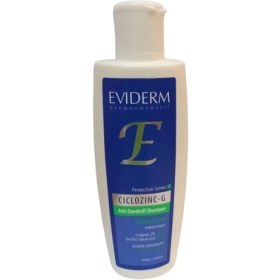 تصویر شامپو ضد شوره اویدرم سیکلوزینک جی مناسب موهای چرب حجم 250 میل - Eviderm Ciclozinc G Anti Dandruff Shampoo 