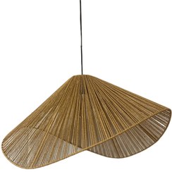 تصویر لوستر دفرمه رافیا Raffia Deformed Chandelier