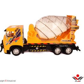 تصویر اسباب بازی کامیون میکسر بتن dorj toy dorj toy concrete mixer truck toy