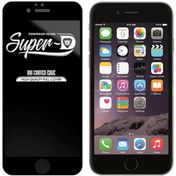 تصویر محافظ صفحه نمایش مدل Super D مناسب برای گوشی موبایل اپل iPhone 6s Plus glass iphone 6 pluse