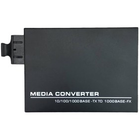 تصویر مبدل فیبر نوری به اترنت FiberEthernet MediaConverter DMC810SC 