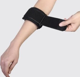 تصویر تنیس البو ساپورت نئوپرن طب و صنعت کد 35100 Neoprene Tennis Elbow Supports