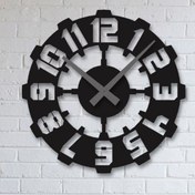 تصویر ساعت دیواری تبلیغاتی کد ۲۰۰ - 50 تا 1000 / چوبی 