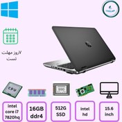 تصویر hp probook 650g3/core i7-7820hq/8g/256ssd/inteluhd/15.6 inch لپتاپ استوک اچ‌پی ۶۵۰ جی اقساطی 