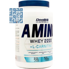 تصویر قرص آمینو وی 222 دوبیس نوتریشن 325 عددی Amino Whey 2222