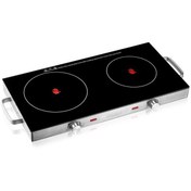 تصویر اجاق القایی دو شعله هنریچ 8696 Henrich 8696 double burner induction stove