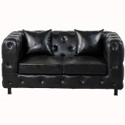 تصویر مبل راحتی چستر چرم 