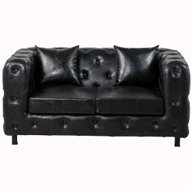 تصویر مبل راحتی چستر چرم 