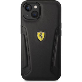 تصویر قاب چرمی آیفون 14 طرح فراری CG Mobile iphone 14 Ferrari Leather Case 