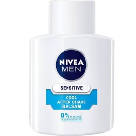 تصویر افترشیو نیوا مدل حساس Sensitive Balm Instant Relief حجم 100 میل ا Nivea Men Sensitive After Shave Balm Instant Relief 100ml Nivea Men Sensitive After Shave Balm Instant Relief 100ml