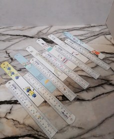 تصویر خط کش فلزی20سانتی 