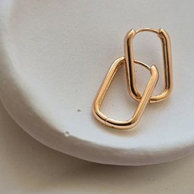 تصویر گوشواره مستطیلی ژوپینگ 