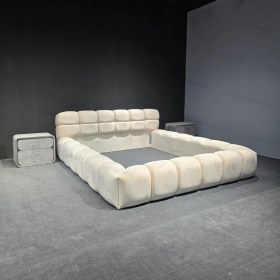 تصویر تخت خواب پفی 