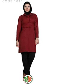 تصویر مانتو شلوار اداری | مدل رامی | ویگاس ترک | کد 1011 