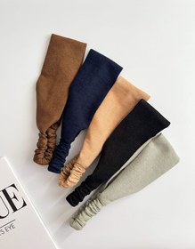 تصویر هدبند کبریتی مخمل 