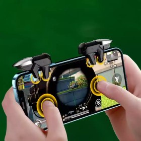 تصویر دسته بازی 6 انگشتی کالاف دیوتی و پابجی S07 S07 mobile gamepad