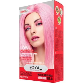 تصویر کیت رنگ مو رز کوارتز رویال کد R304 Rose quartz royal hair color kit code R304