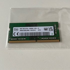 تصویر رم 8 گیگ لپتاپی HYNIX DDR4 PC4 باس 3200 (استوک) 