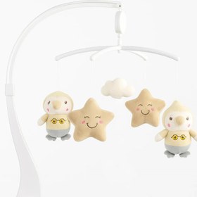 تصویر آویز تخت موزیکال عروسکی جیو تویز طرح جوجه 