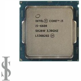 تصویر پردازنده اینتل استوک ا CPU Core i5 6600k 