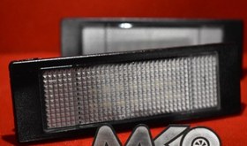 تصویر چراغ پلاک بی ام و سری 6-1 