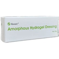 تصویر هیدروژل آمورف روزین amorphous Hydrogel dressing