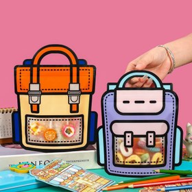 تصویر زیپ کیپ دسته دار طرح کیف 