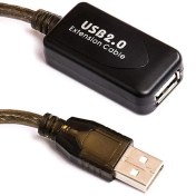 تصویر کابل افزایش USB2 برددار متراژ 15 متر برند GOLD OSCAR 