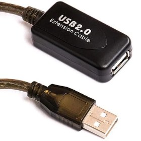 تصویر کابل افزایش USB2 برددار متراژ 15 متر برند GOLD OSCAR 