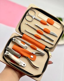 تصویر ست مانیکور کویین – ست کامل ناخن‌گیر حرفه‌ای ۱۰ تکه 