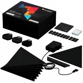 تصویر خرید پنل هوشمند روشنایی ۹ تکه نانولیف Nanoleaf Shapes Limited Edition Ultra Black Triangles Smarter Kit 