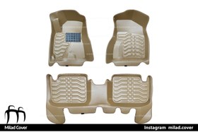 تصویر کفپوش پنج‌ بعدی mvm x33 کرم 