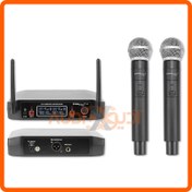 تصویر میکروفون بی سیم دایناپرو مدل U3 دو دستی 